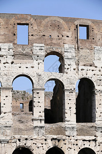 废墟的细碎石罗马图片
