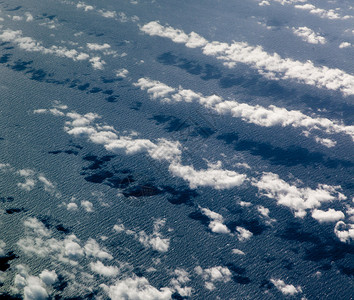 加拿大艾伯塔省海洋空中观图片