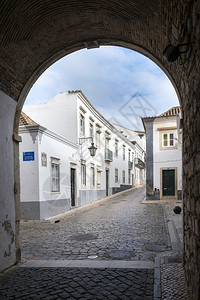 葡萄牙法鲁历史中心的街道图片