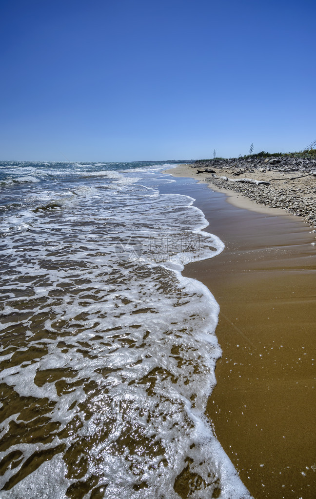 意大利西里地中海南部沙滩海岸线南部拉古萨图片