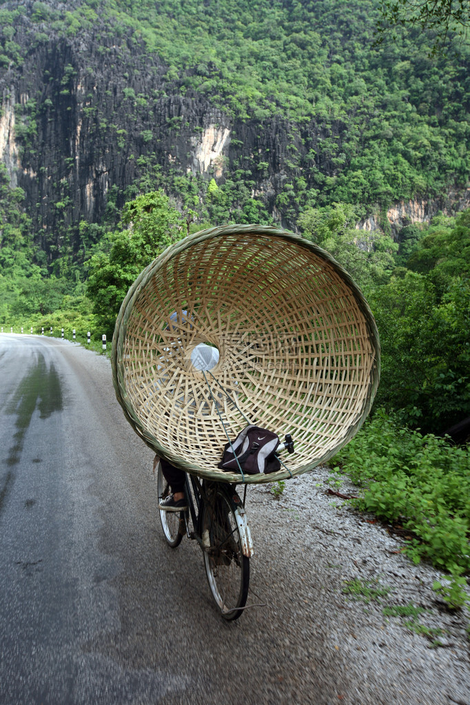 东南亚中老挝ThaKaek附近的Mahaxa图片