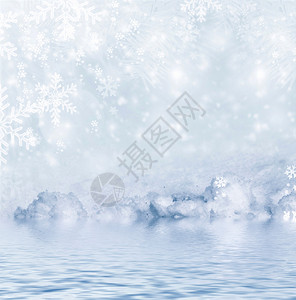 雪的背景冬季景观图片