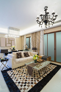 现代客厅设计精美装饰精美图片