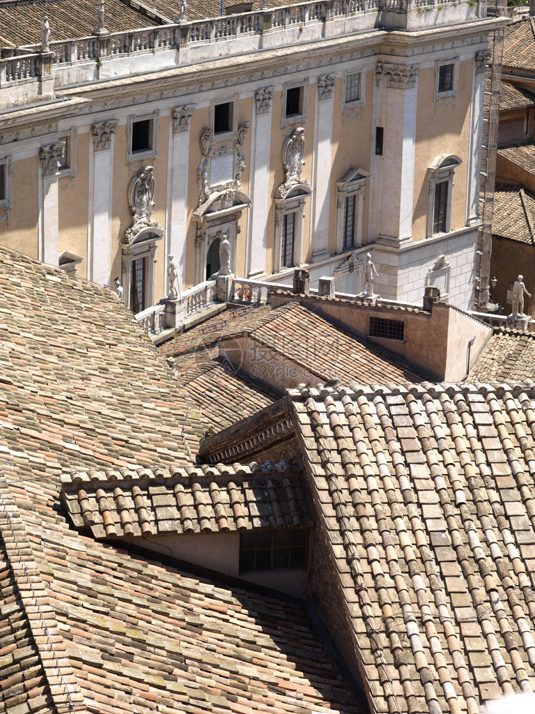 查看罗马的屋顶图片