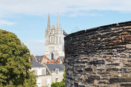 法国安格斯城堡圣莫里斯大图片