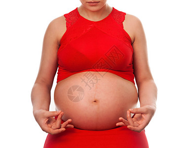 孕妇放松做瑜伽图片