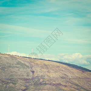 葡萄牙现代风力涡轮发电能源Insta图片