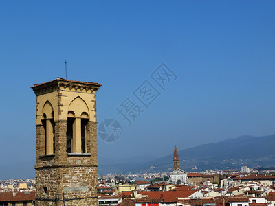 从屋顶看佛罗伦萨意大利图片