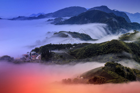 冬季的风景夜间为adv或图片