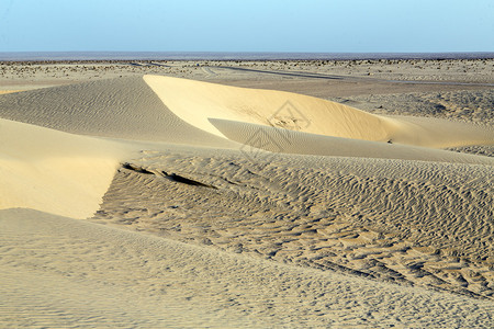 撒哈拉沙漠突尼斯非洲美背景图片