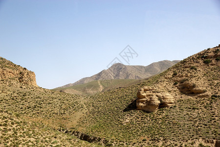 土库曼斯坦在靠近伊拉尼边界的图片