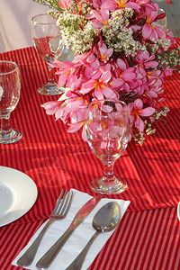 表中心件婚礼餐桌装饰图片