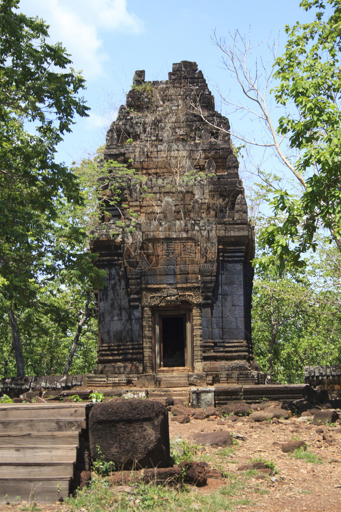 吴哥的普遍寺庙柬埔寨图片