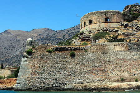 希腊克里特中世纪堡图片