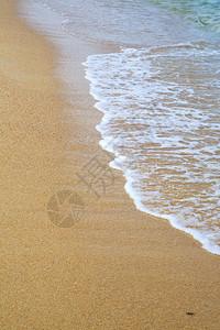 湿沙和南中华海滩的泰国kho图片