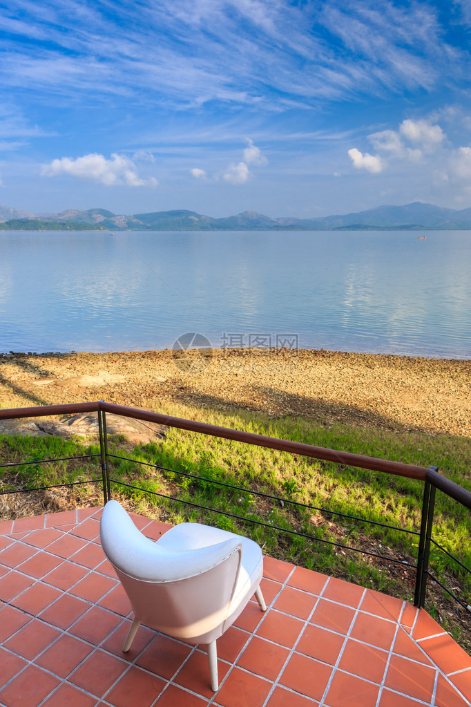 泰国拉廊安达曼海热带岛屿阳台图片
