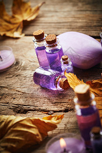 紫色Spa仍然有生命秋图片