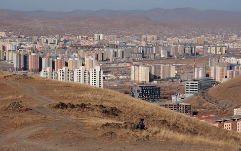蒙古国乌兰巴托首都城图片