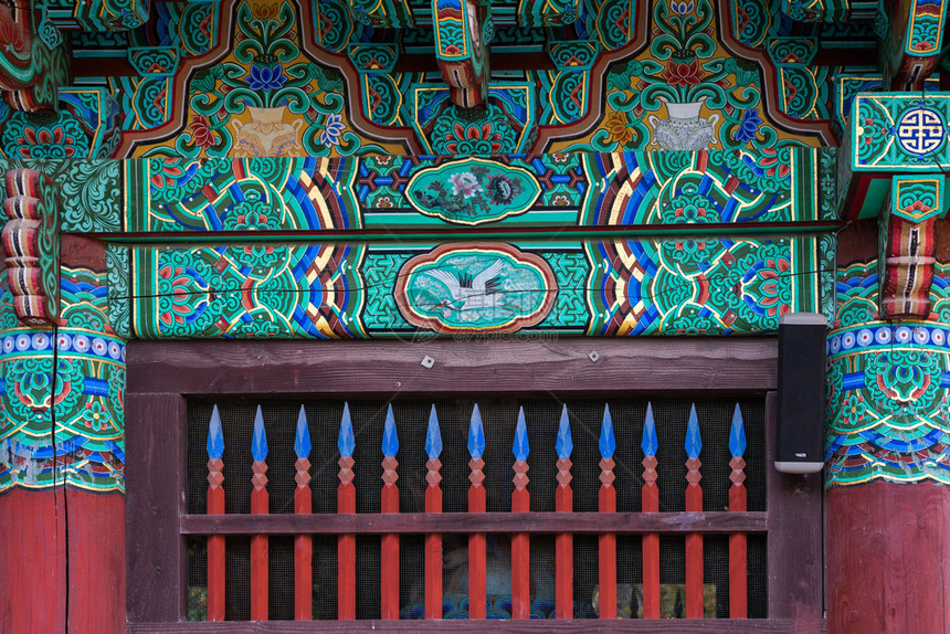 南朝鲜金杰Geumsansa寺的艺术品图片