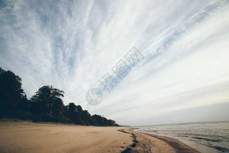 波罗的海滩的海岸线图片