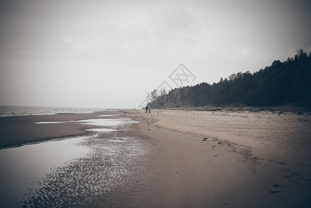 波罗的海滩岸线图片