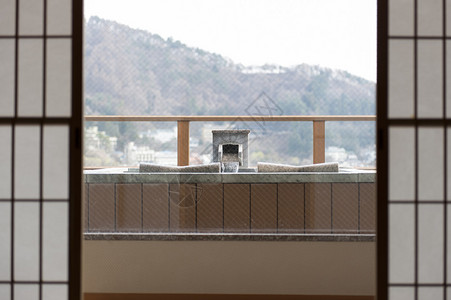 日本的禅宗温泉图片