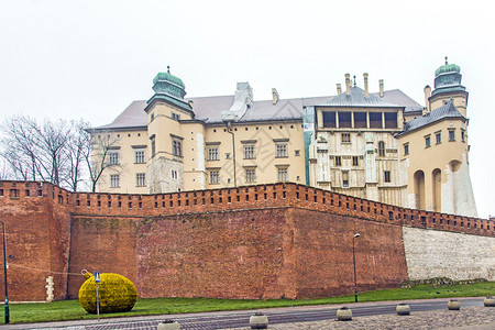 波兰克拉科夫市的瓦维尔城堡图片