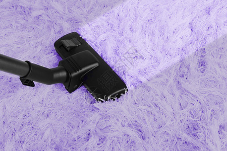 吸尘器紫色地毯图片
