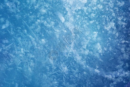 纹理冰蓝色冰冻溜冰场冬季背景背景图片