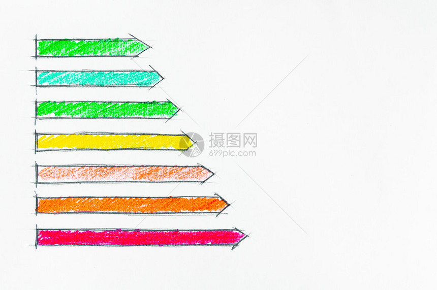 绘制能源效率评级概念的手绘草图图片