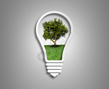 绿色生态能源概念图片