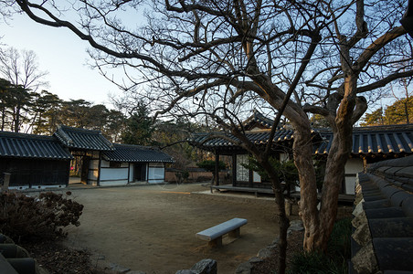 YiGwangno房子院在冬天图片