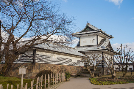日本金泽的金泽城堡图片