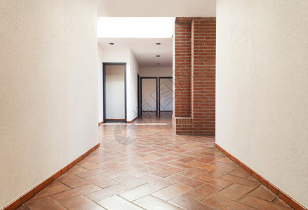 建筑学内部房子走廊视图图片