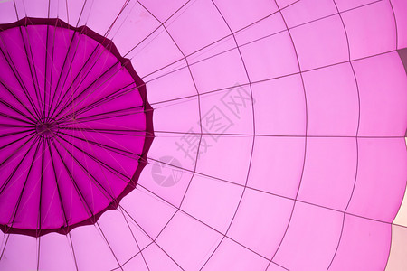紫色热气球图片