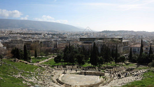 古典二亚尼苏斯戏院在雅典g图片