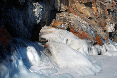 Baikal湖冬季风景及图片