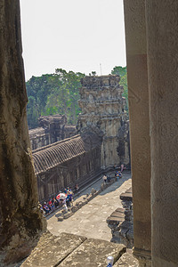 KambodzheArhitektura的Angkor寺庙综合建筑图片