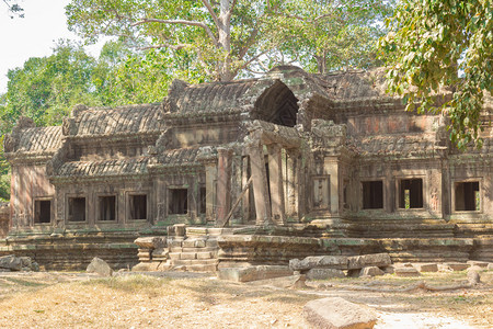 KambodzheArhitektura的Angkor寺庙综合建筑图片