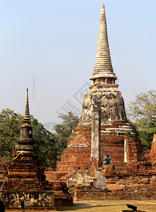 太原永祚寺泰国丛林中的佛背景