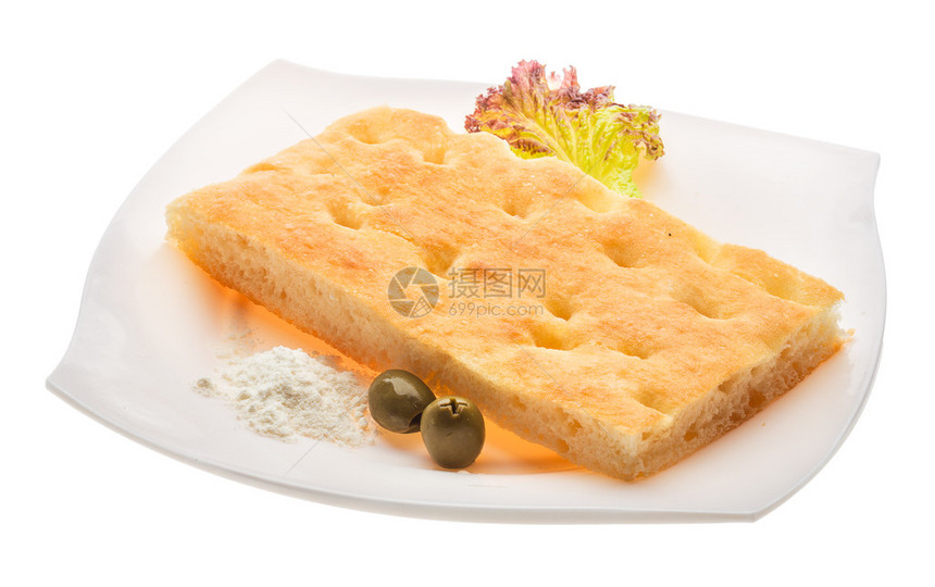 橄榄叶和油面包图片