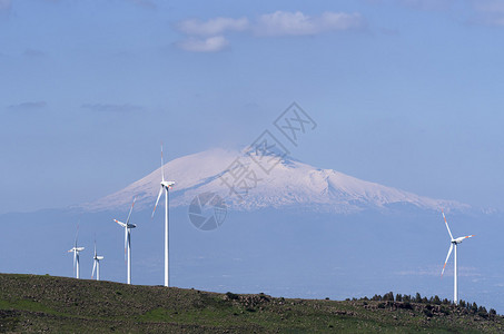 风力能源涡轮机图片