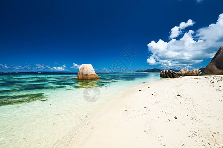 塞舌尔美丽的海滩图片