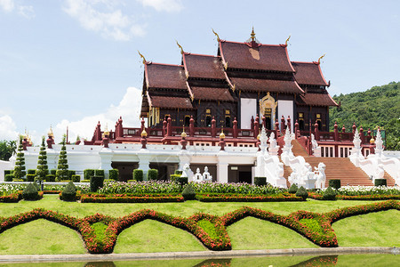 泰国皇家宫殿的泰图片