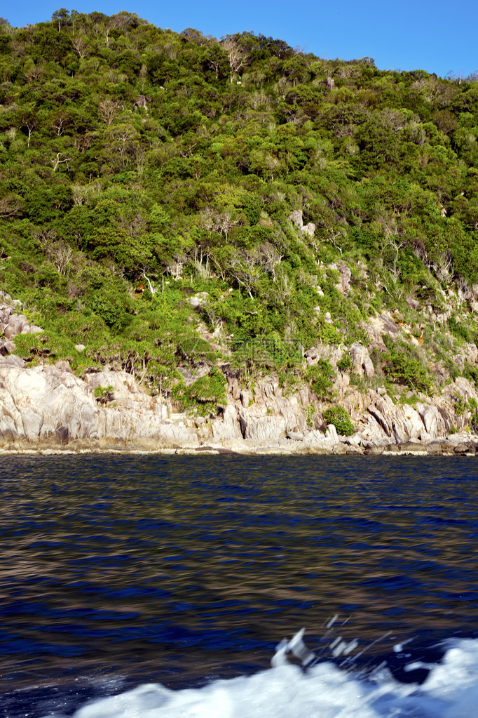 太平洋和南中华海中的岩浆泡沫喷雾泡沫图片