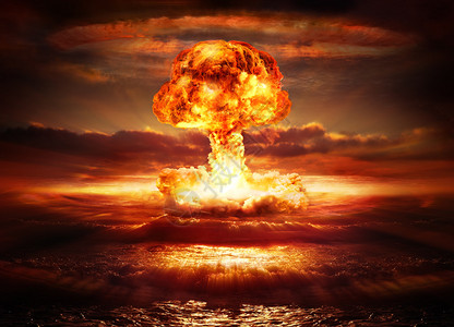 核爆在海洋中爆炸背景