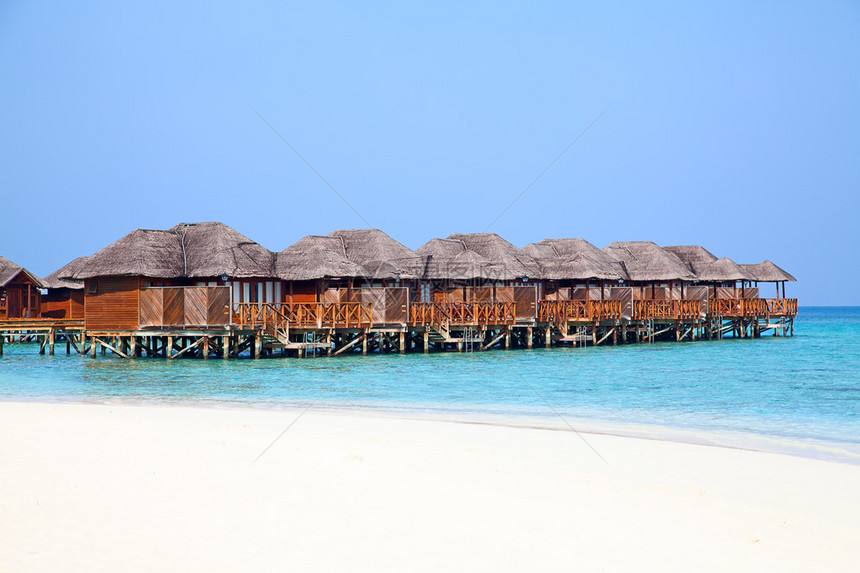 马尔代夫岛热带天堂图片