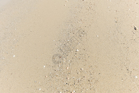 沙滩纹的特写图片