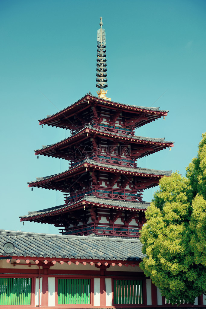 日本大阪四天王寺图片