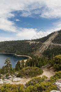 亚默拉尔德湾Tahoe湖公路图片
